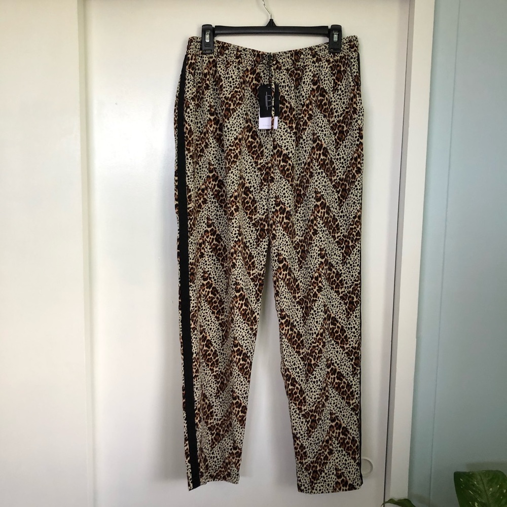 collection by bobeau animal chevron pants